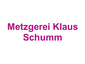 Metzgerei Klaus Schumm Logo