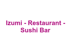 Izumi - Restaurant - Sushi Bar Logo
