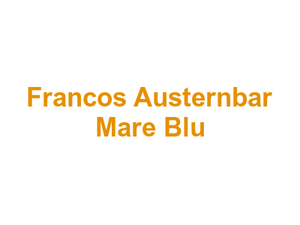 Francos Austernbar Mare Blu Logo