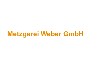 Metzgerei Weber GmbH Logo