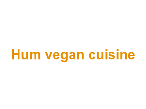 Hum vegan cuisine Logo