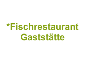 Kruse Hans Werner *Fischrestaurant Gaststätte Logo
