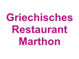 Griechisches Restaurant Marthon Logo