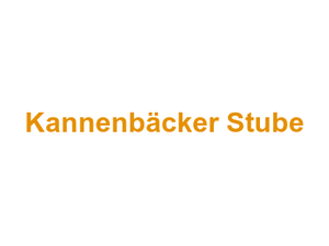 Kannenbäcker Stube Logo