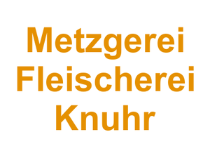 Metzgerei Fleischerei Knuhr Logo