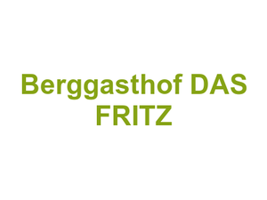 Berggasthof DAS FRITZ Logo