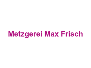 Metzgerei Max Frisch Logo