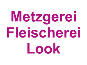 Metzgerei Fleischerei Look Logo