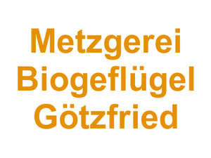 Metzgerei Biogeflügel Götzfried Logo