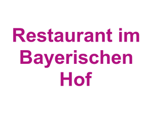Restaurant im Bayerischen Hof Logo