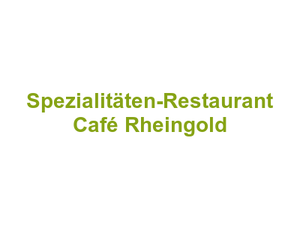 Spezialitäten-Restaurant Café Rheingold Logo