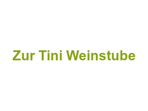 Zur Tini Weinstube Logo