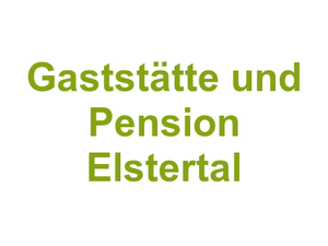 Gaststätte und Pension Elstertal Logo