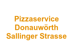 Pizzaservice Donauwörth Sallinger Strasse Logo