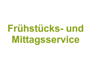 Frühstücks- und Mittagsservice Logo
