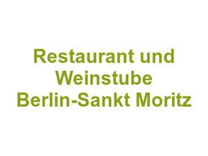 Restaurant und Weinstube Berlin-Sankt Moritz Logo
