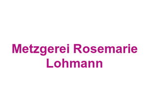 Metzgerei Rosemarie Lohmann Logo