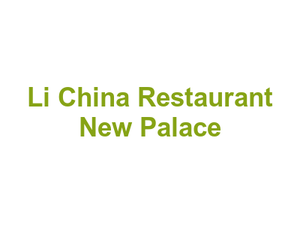 Li China Restaurant New Palace Logo