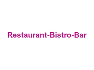 Restaurant-Bistro-Bar Logo