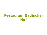 Restaurant Badischer Hof Logo