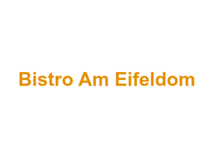 Bistro Am Eifeldom Logo