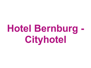 Hotel Bernburg - Cityhotel Logo