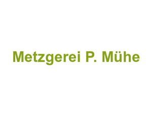 Metzgerei P. Mühe Logo