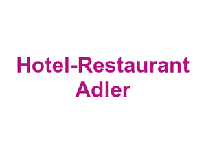 Hotel-Restaurant Adler Logo