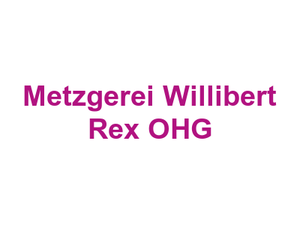 Metzgerei Willibert Rex OHG Logo