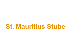 St. Mauritius Stube Logo