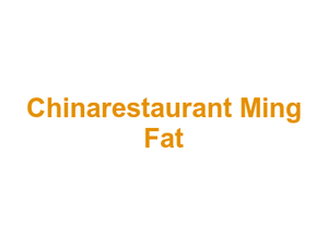 Chinarestaurant Ming Fat Logo