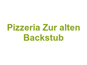Pizzeria Zur alten Backstub Logo