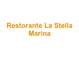 Restorante La Stella Marina Logo