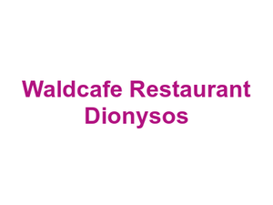 Waldcafe Restaurant Dionysos Logo