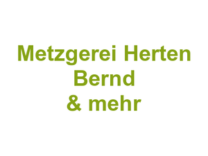 Metzgerei Herten Bernd  & mehr Logo