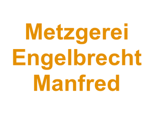 Metzgerei Engelbrecht Manfred Logo