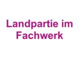 Landpartie im Fachwerk Logo