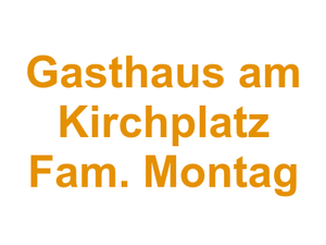 Gasthaus am Kirchplatz Fam. Montag Logo