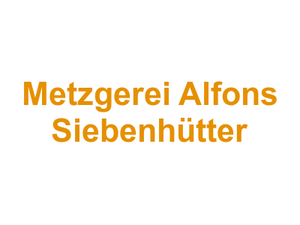 Metzgerei Alfons Siebenhütter Logo