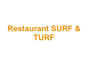 Restaurant SURF & TURF Logo