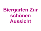 Biergarten Zur schönen Aussicht Logo
