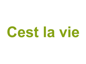 C'est la vie Logo