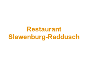 Restaurant Slawenburg-Raddusch Logo