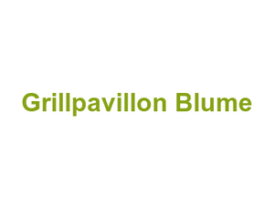 Grillpavillon Blume Logo