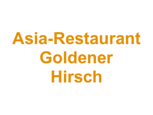 Asia-Restaurant Goldener Hirsch Logo