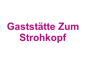 Gaststätte Zum Strohkopf Logo