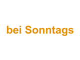 bei Sonntag's Logo