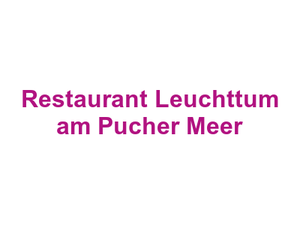 Restaurant Leuchttum am Pucher Meer Logo
