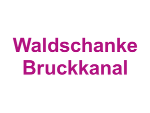 Waldschanke Bruckkanal Logo