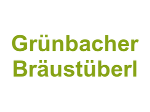 Grünbacher Bräustüberl Logo